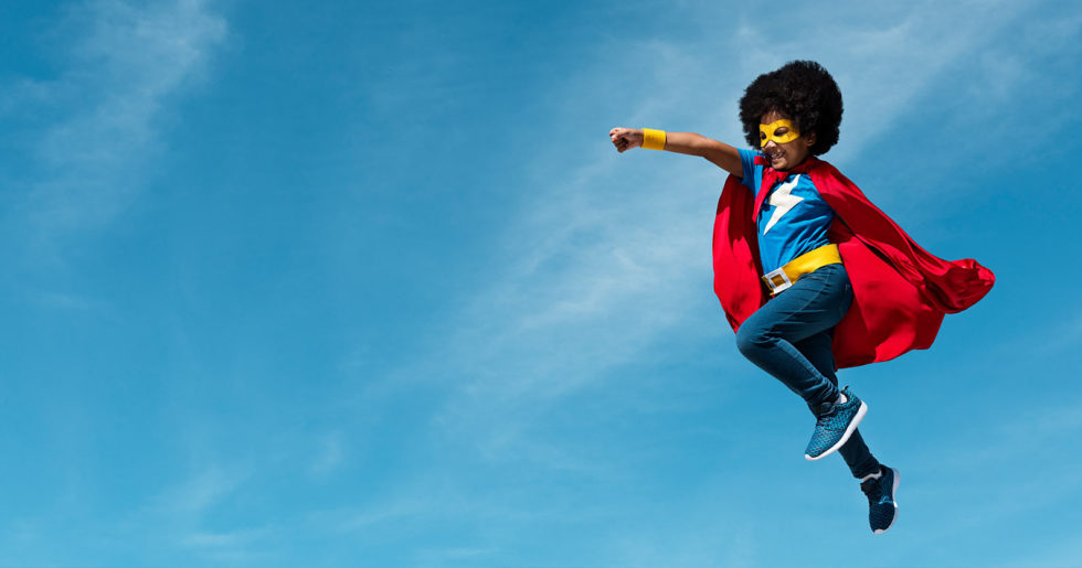 How to Use StoryBrand to Grow Your Business - Photo of kid superhero