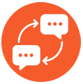How to Successfully Manage a Virtual Team 3 icon direct messages