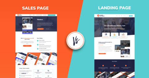 Why You Need to Know The Difference Between a Landing Page and a Sales Page
