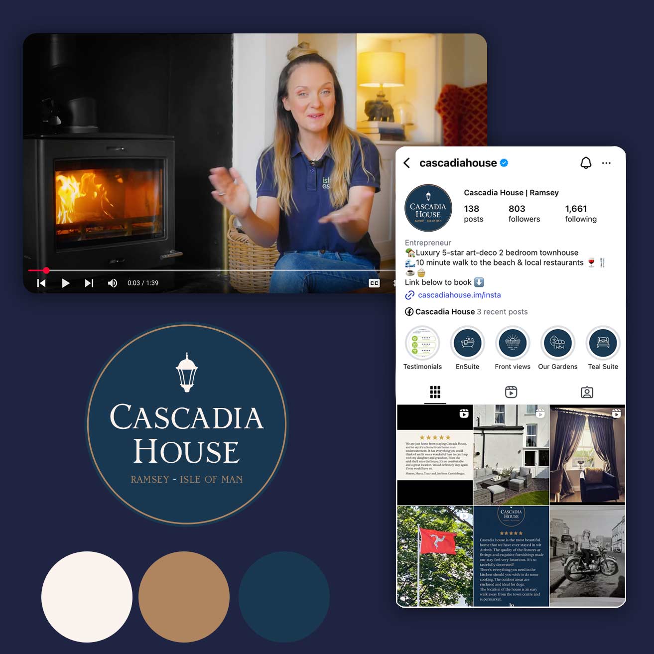 Showcase Cascadia brand social