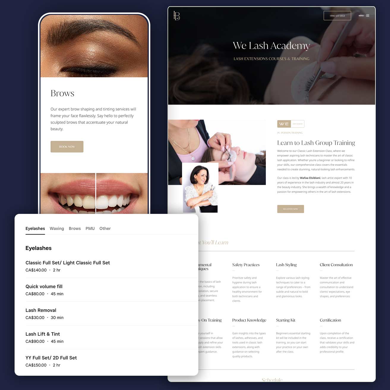 Showcase LBL website