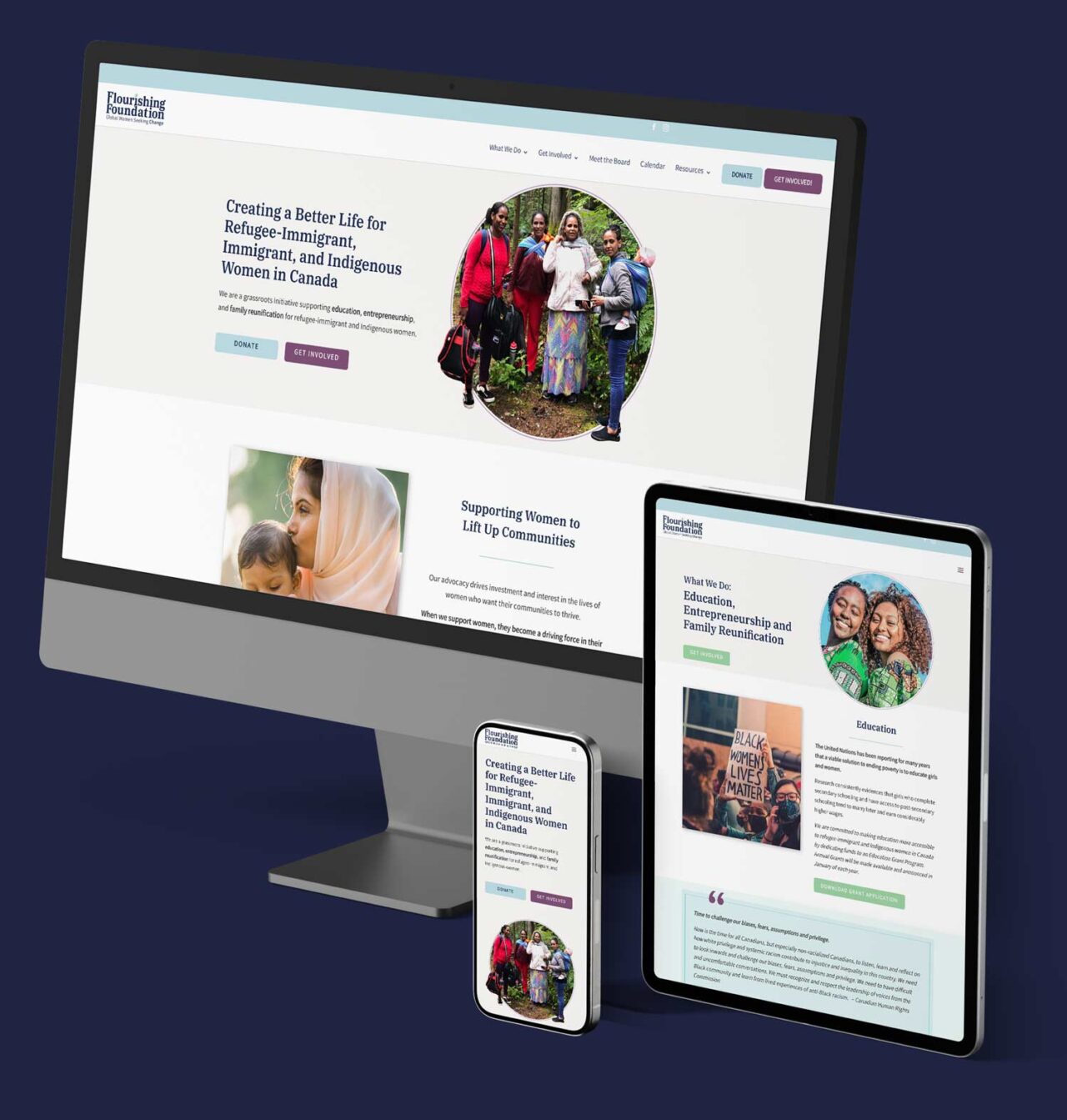 Client Showcase - Flourishing Foundation - We Make Stuff Happen