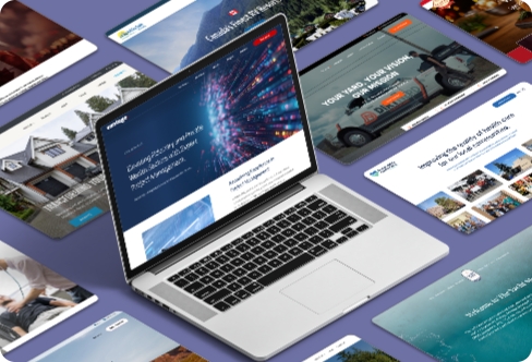 Homepage 6 service web