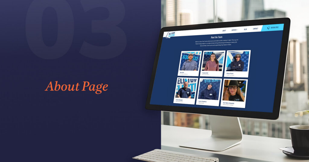 5 Website Pages Every Service Business Needs 4 About page